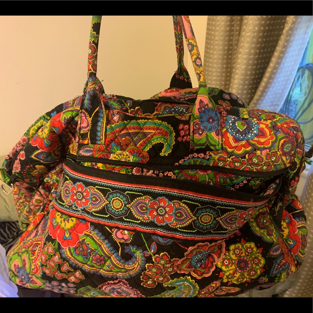 Vera Bradley Parisian Paisley Weekender Bag